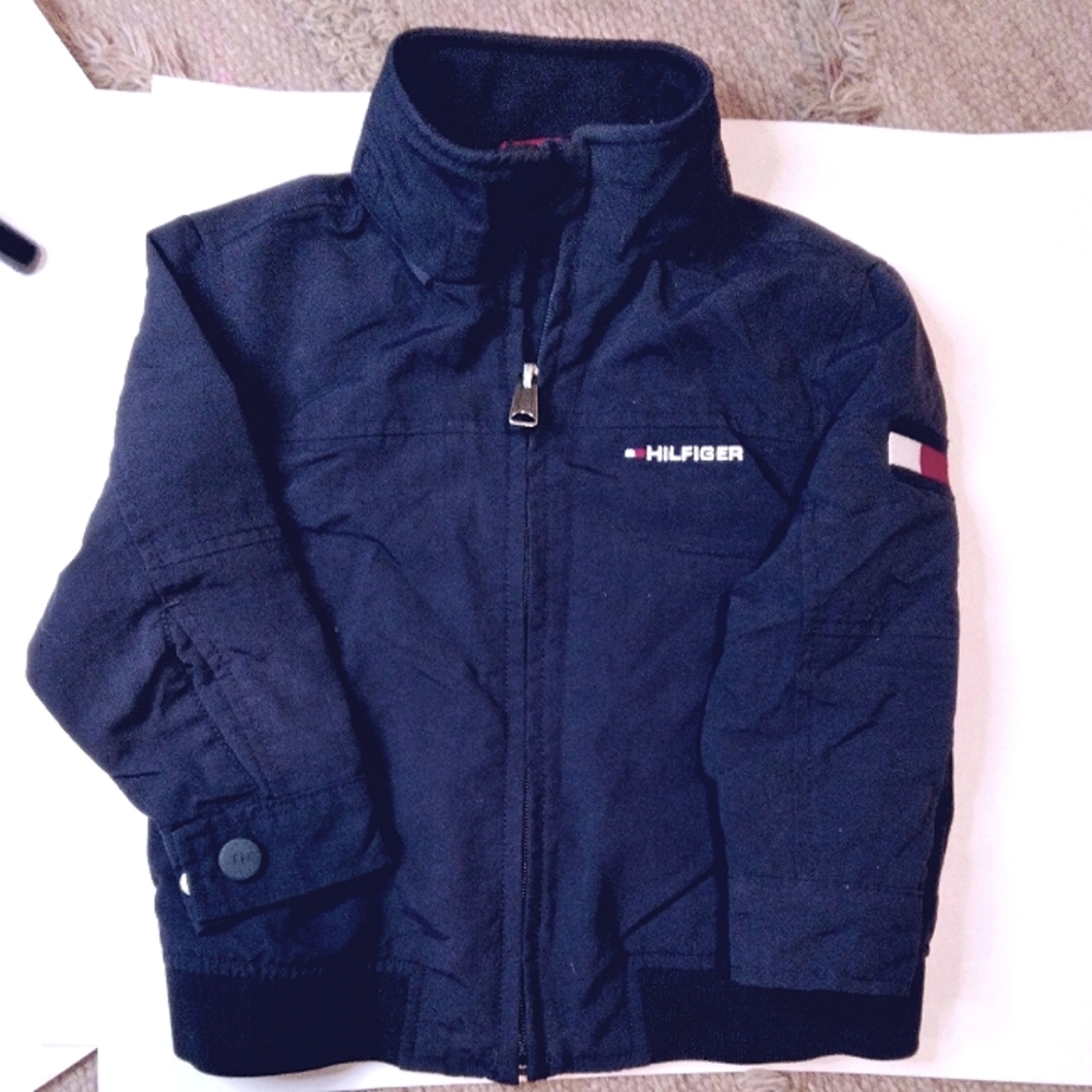 Tommy Hilfiger boys signature yachting regatta jacket SZ. XXS  2-3